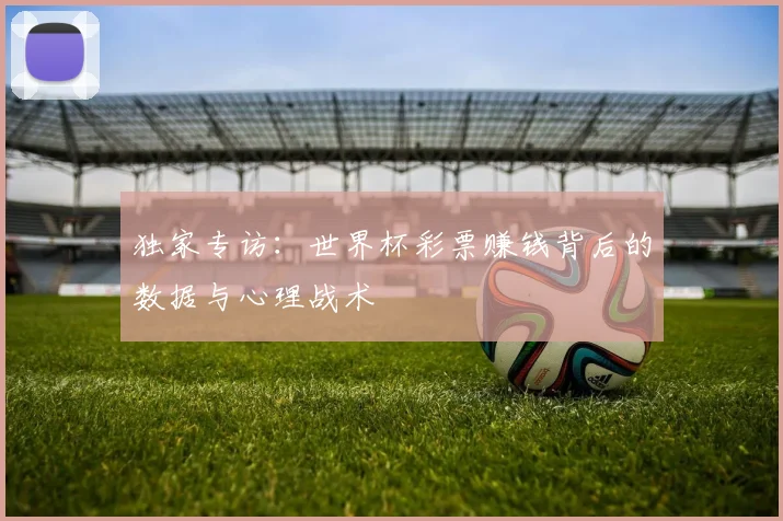 独家专访：世界杯彩票赚钱背后的数据与心理战术